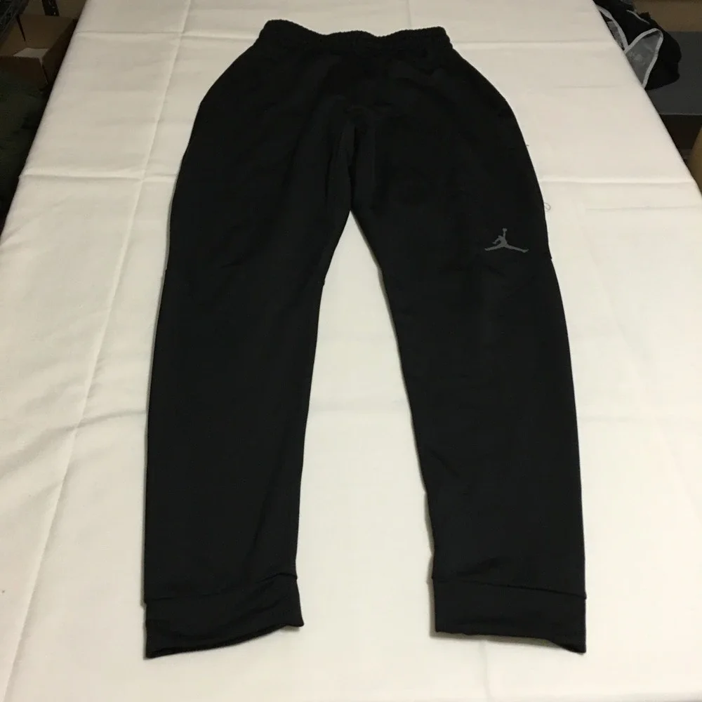 Nike Air Jordan Jumpman Dri-FIT Fleece Jogger Sweatpants Medium Black